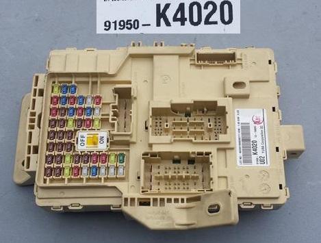 Блок запобіжників hyundai kona 91950-k4020