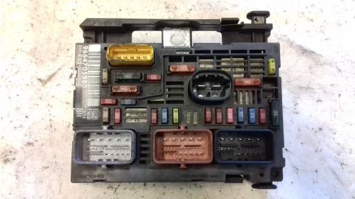 Блок запобіжників bsm модуль 9664705980 peugeot 407 04- citroen psa