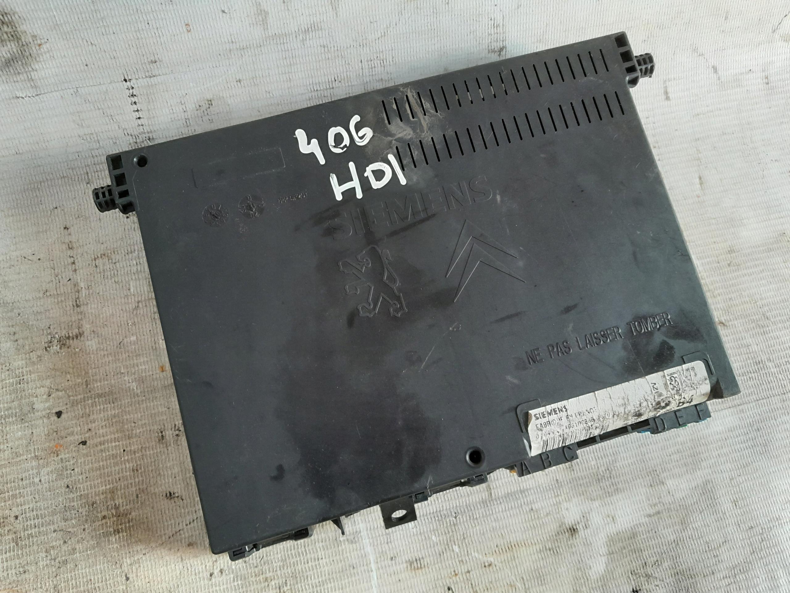КОРОБКА МОДУЛЬ BSI PEUGEOT 406 2.0 HDI 9640091380