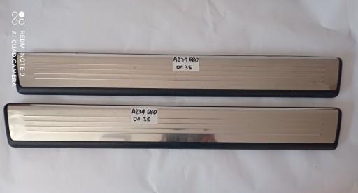 9051 - SL R231 накладка на порог A2316800135