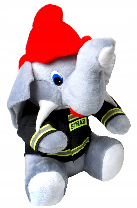 СЛОН МЕДВЕДЬ ТАЛИСМАН ПОЖАРНЫЙ ДЛЯ САНТА-КЛАУСА ПОДАРОК БОЛЬШОЙ