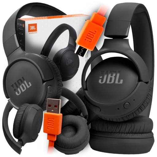 НАВУШНИКИ JBL TUNE 520BT BLACK BLUETOOTH PURE BASS 57H БЕЗКОШТОВНО