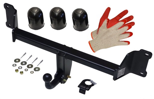 БУКСИРУЮЧИЙ ГАК SŁUPSK + ЧОХЛИ для BMW X3 F25 2010-2017 + РУКАВИЧКИ