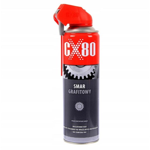 ГРАФІТОВЕ МАСТИЛО ПРОТИ СТИРАННЯ DUO SPRAY 500 Г