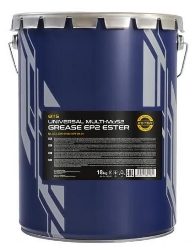 MULTI-MOS2 ESTER GREASE для з'єднань MANNOL 18 кг