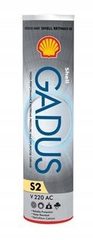 Смазка SHELL GADUS S2 V220AC 2 картриджа 0, 4KGX12PCS