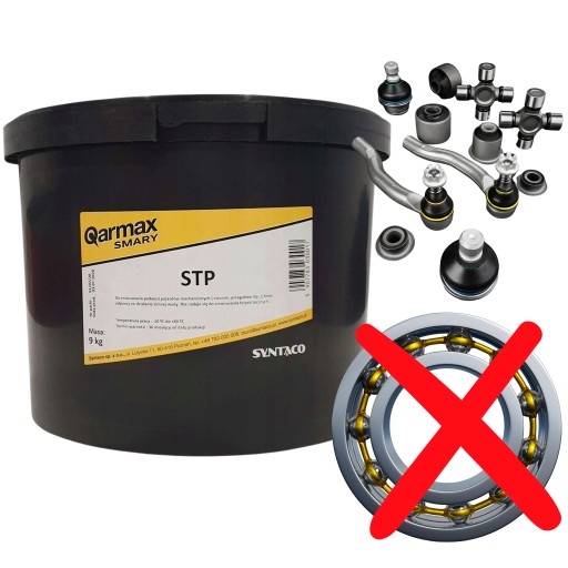Мастило STP для штифтів напрямних шарнірів шасі автомобіля 9 кг