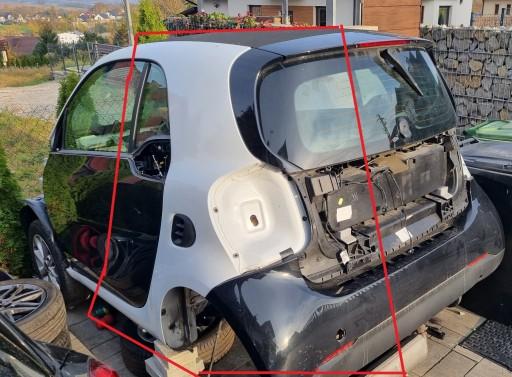 2014-2022 - SMART FORTWO 453 КОМПЛЕКТ КУЗОВІВ ЧВЕРТЬ СТІНКИ