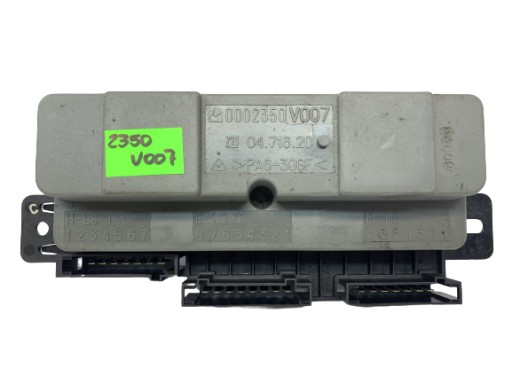 РОЗУМНИЙ МОДУЛЬ ДРАЙВЕРА 0002350V007