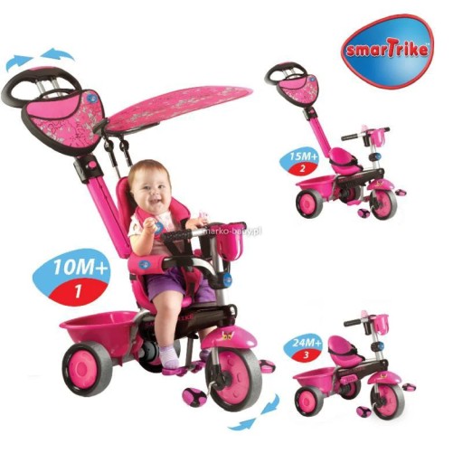 7P0827505 |0000000000000 - SMART TRIKE STZ1570200 3в1 багатоступінчастий велосипед