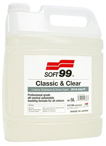 SOFT99 Classic & Clear Shampoo 5л Автомобильный шампунь