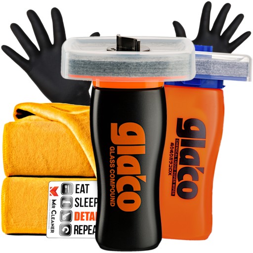 SOFT99 GLACO COMPOUND GLACO DX ОЧИЩАЄ СКЛА НЕВИДИМІ СКЛООЧИСНИКИ