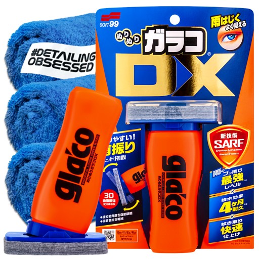 SOFT99 GLACO DX гідрофобне покриття для дзеркального скла відштовхує воду 110 мл