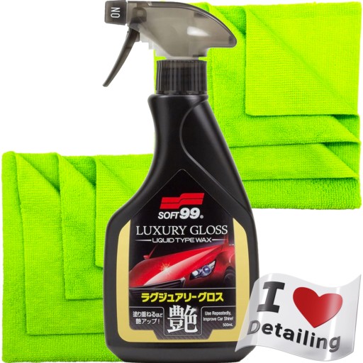 SOFT99 Luxury Gloss - Спрей с жидким воском QD 500 мл