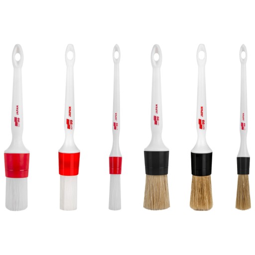 Набір кистей для деталізації SOFT99! Всередину і назовні 6 штук!