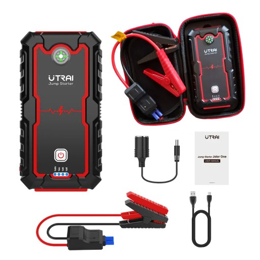 КАБЕЛІ СТАРТЕРНОГО ПРИСТРОЮ SOLID BOOSTER JUMP STARTER 2000A5W1