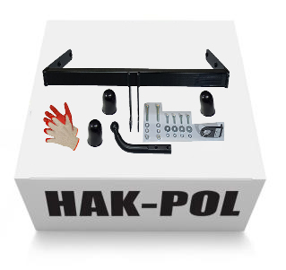 СУДОВИЙ БУКСИРУВАЛЬНИЙ ГАК + КОЛПАКИ SKODA FABIA 1+2 II+I 99-2014+6Y 5-двер. HTB HB