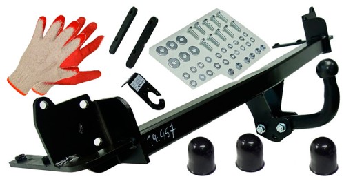 СУДОВИЙ БУКСИРУЮЧИЙ ГАК + ЧОХЛИ + РУКАВИЧКИ для MAZDA PREMACY 98-2006 р.в.