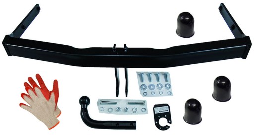 СУЦІЛЬНИЙ БУКСИРУЮЧИЙ ГАК + ЧОХЛИ VW VOLKSWAGEN TOURAN 1T I 2003-2015 МІНІВЕН