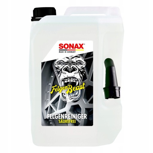 SONAX BEAST FELGEN ОЧИЩУВАЧ ОБОДА 5L