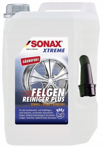 SONAX - ДІС REINIGER PLUS - ДЛЯ ОЧИЩЕННЯ ДІСІВ - КОЛЕСО КРОВІ - 5л