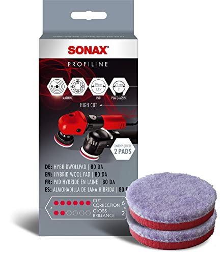 SONAX HybridWollPad 80 DA (1 шт.) 