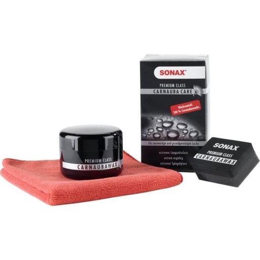 Аплікатор SONAX PREMIUM CLASS CARNAUBA WAX 200мл