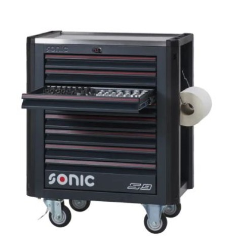 Візок інструментальний SONIC з обладнанням, кількість інструментів 363 шт.