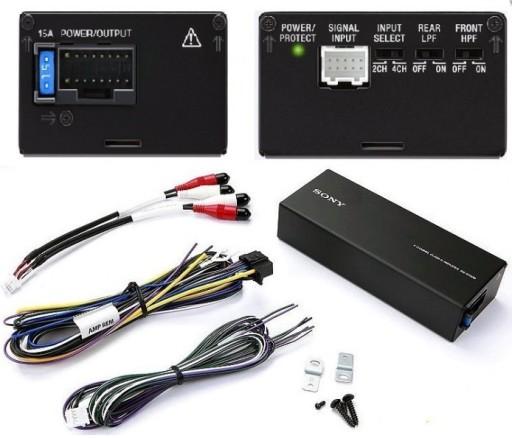 Sony XM-S400D 4-канальный усилитель 4 ом 4X100W