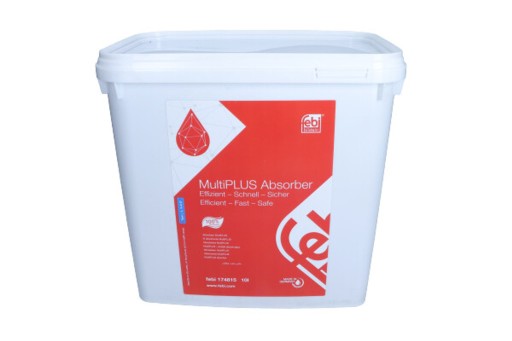 174815 - СОРБЕНТ / ПОГЛОТИТЕЛЬ МАСЕЛ И ХИМИКАТОВ MULTIPLUS 10L / КОНТЕЙНЕР