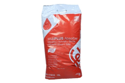 174816 - СОРБЕНТ / ПОГЛОТИТЕЛЬ МАСЕЛ И ХИМИКАТОВ MULTIPLUS 15L / BAG
