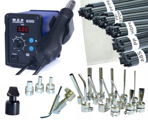 Welder 858d 20x Nozzle Plastic Mesh IRON BUT