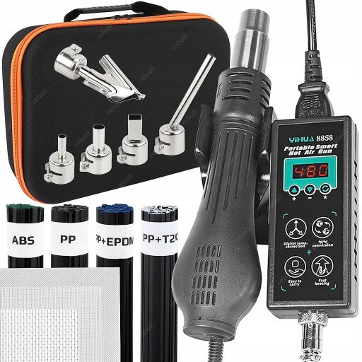 КОМПЛЕКТ ПЛАСТИКОВОГО СВАРОЧНОГО АППАРАТА YIHUA 8858 700 Вт