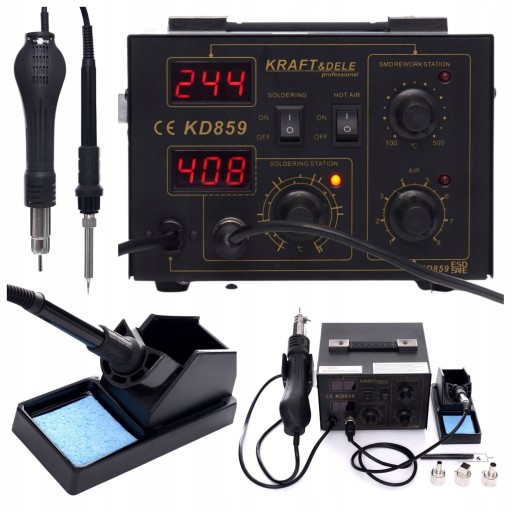 АПАРАТ ДЛЯ ЗВАРЮВАННЯ ПЛАСТИКУ 3В1 4 ФОРСУНКИ 700Вт