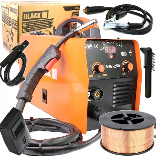 ЗВАРЮВАЛЬНИЙ АПАРАТ MIG-MAG 250A MIG / MAG / FLUX / MMA