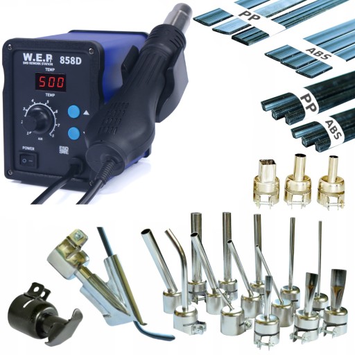 Plastic welder 858d 20x Nozzle BUT IRON BOND