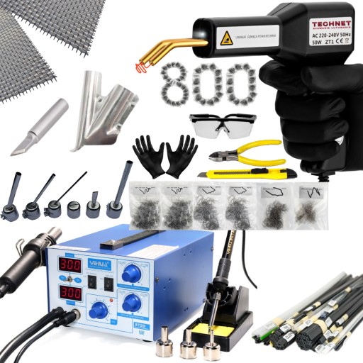 WELDING PLASTIC STITCHING NOZZLES BUT ARROWHEAD MESH