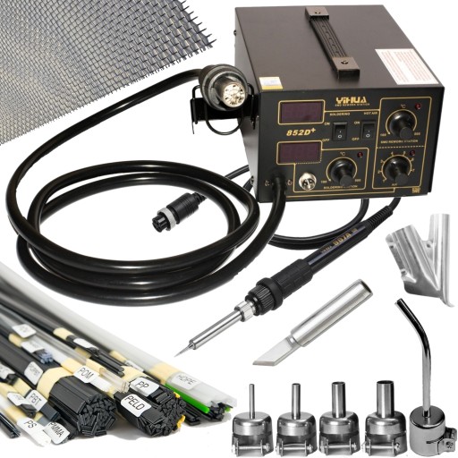 852DL + ДЛИННЫЙ КАБЕЛЬ 2.2 PLASTIC WELDER RECOMMENDED