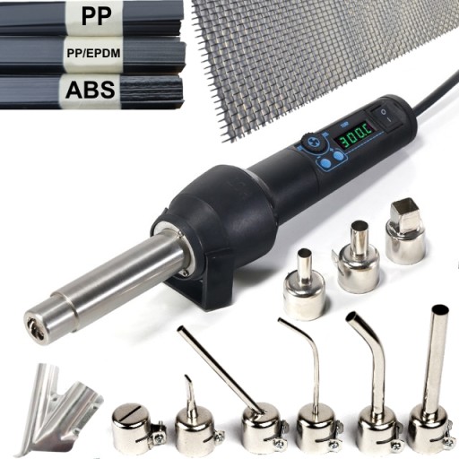 8858 Сварщик for Plastic Nozzles + Binders + Mesh