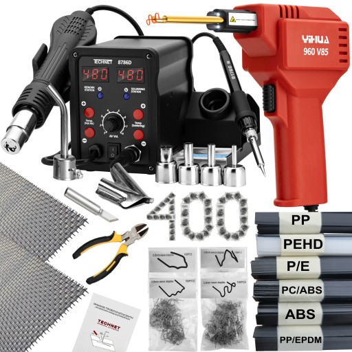 ЗВАРЮВАЛЬНИЙ АПАРАТ ДЛЯ ПЛАСТИКУ ЗВАРЮВАЛЬНИК ДЛЯ ПЛАСТИКУ ПАЯЛЬНИК ПЛАСТИКОВІ СКОБКИ 8786D