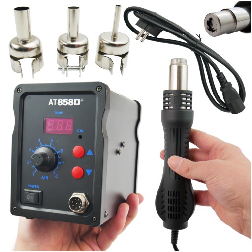 AT858 гаряче повітря пластиковий зварювальний апарат