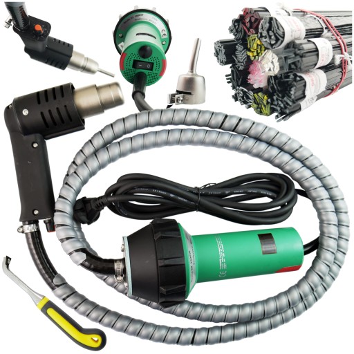 Апарат для зварювання пластику BOSITE S2 180 л/хв BINDER set 15X100g 1.5kg