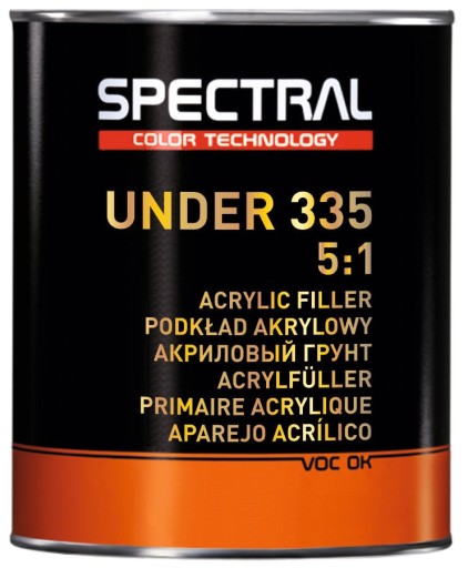 SPECTRAL UNDER 335 - Двокомпонентна акрилова грунтовка 3,5л + затверджувач