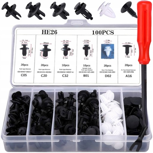 ЗАЖИМЫ, ШПИЛЬКИ, АВТОМОБИЛЬНЫЕ ЗАЖИМЫ ДЛЯ ОБИВКИ АВТОМОБИЛЯ