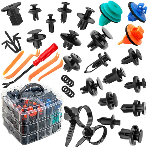 АВТОМОБИЛЬНЫЕ ЗАЖИМЫ ДЛЯ ОБИВКИ АВТОМОБИЛЯ 680 EL НАБОР СЪЕМНИКОВ