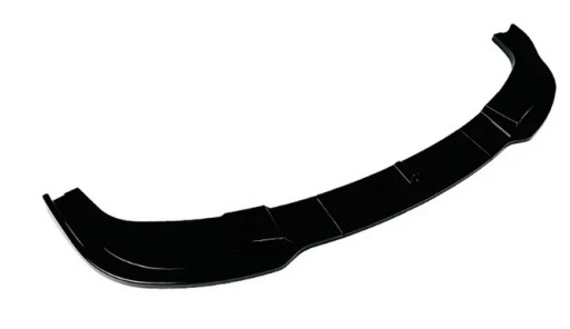 ЮБКА БАМПЕРА С РАЗДЕЛИТЕЛЕМ ДЛЯ BMW E60 E61 2003-2010 ГЛЯНЦЕВЫЙ ЧЕРНЫЙ ПАКЕТ M