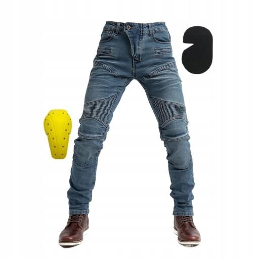 ЧОЛОВІЧІ МОТОШТАНИ XXL JEANS