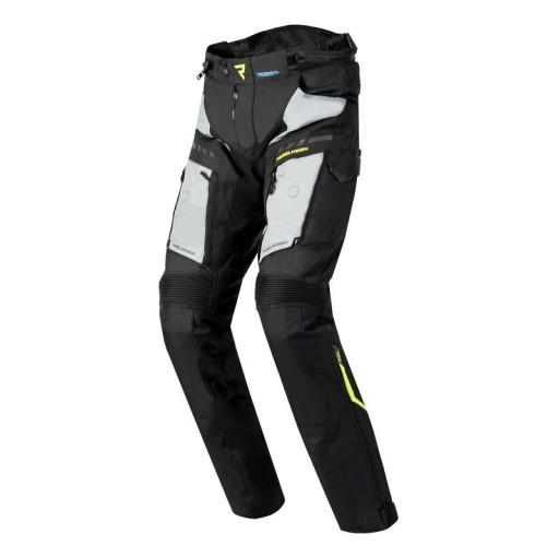ТЕКСТИЛЬНЫЕ БРЮКИ REBELHORN CUBBY IV ЧЕРНЫЕ/СЕРЫЕ/ЖЕЛТЫЕ FLO 5XL