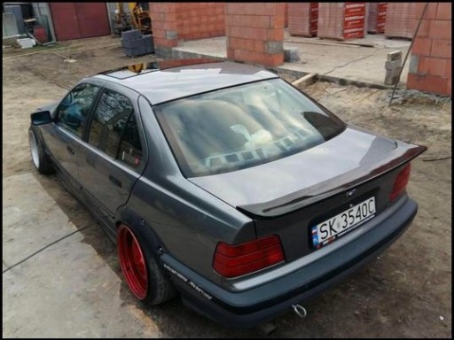 СПОЙЛЕР БАГАЖНИКА BMW E36 СЕДАН ДВИГАЮЩИЙ СПОЙЛЕР НОВЫЙ ГРУНТОВКА