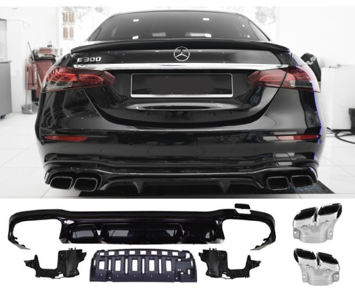 СПОЙЛЕР, ДИФУЗОР, ВЫХЛОП, MERCEDES AMG W213